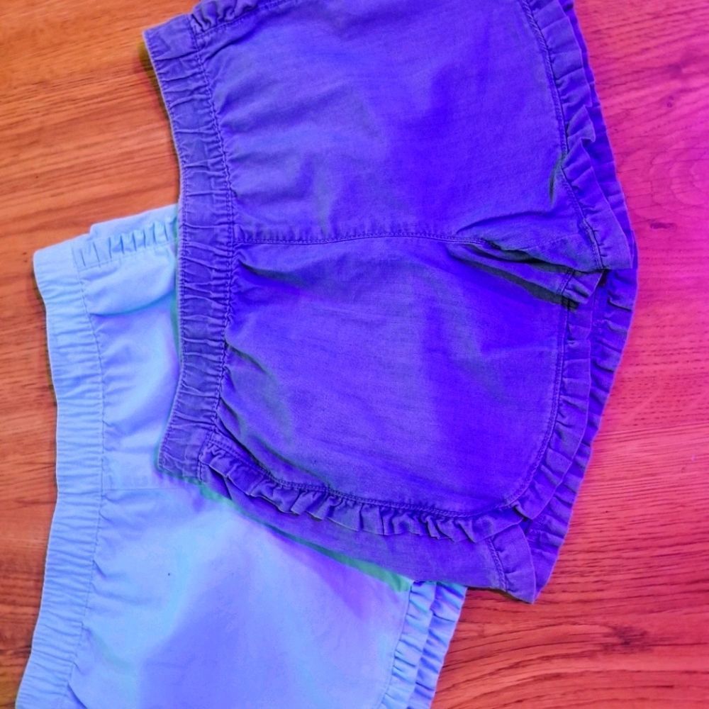 Lot of 2. Carters girls shorts
